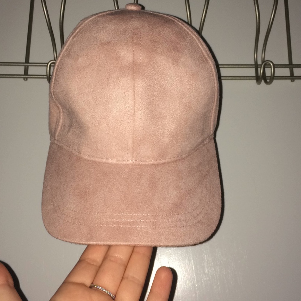 NWOT pink velvet hat